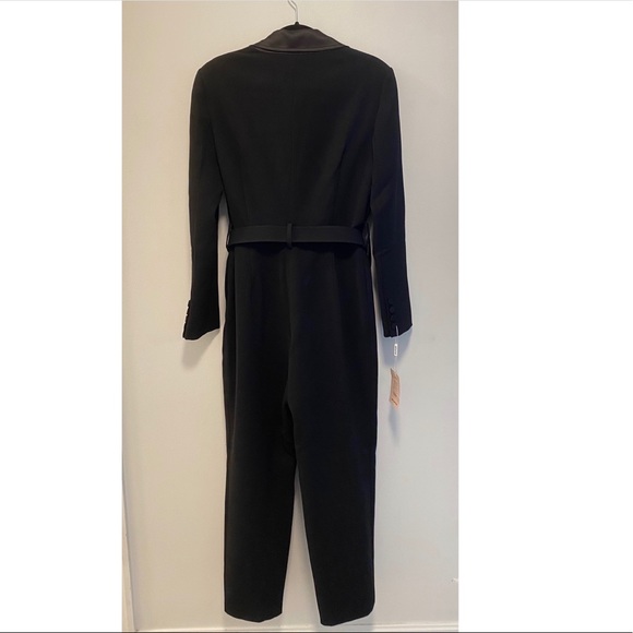 Self-Portrait Tailored Crepe Cigarette Jumpsuit - Picture 6 of 16